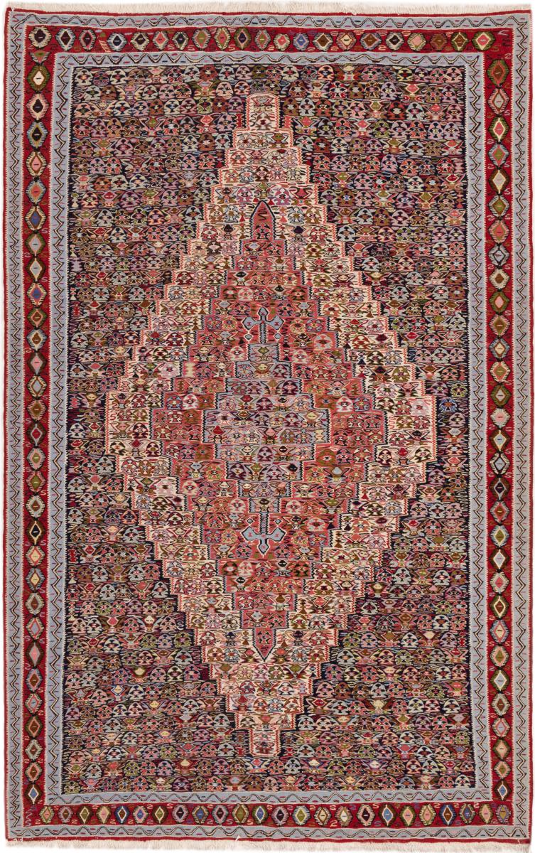 Persian Rug Kilim Senneh 237x161 237x161, Persian Rug Knotted by hand