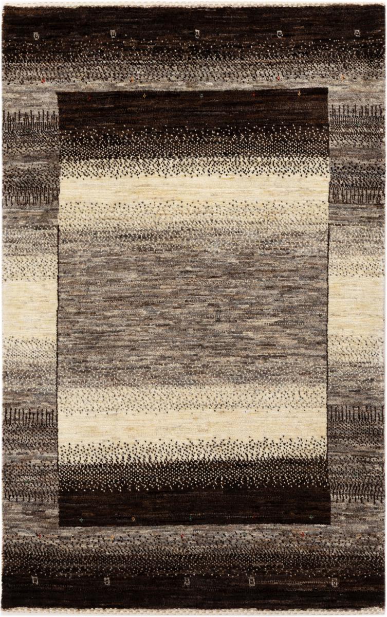 Tapis persan Persan Gabbeh Loribaft Essence 126x81 126x81, Tapis persan Noué à la main