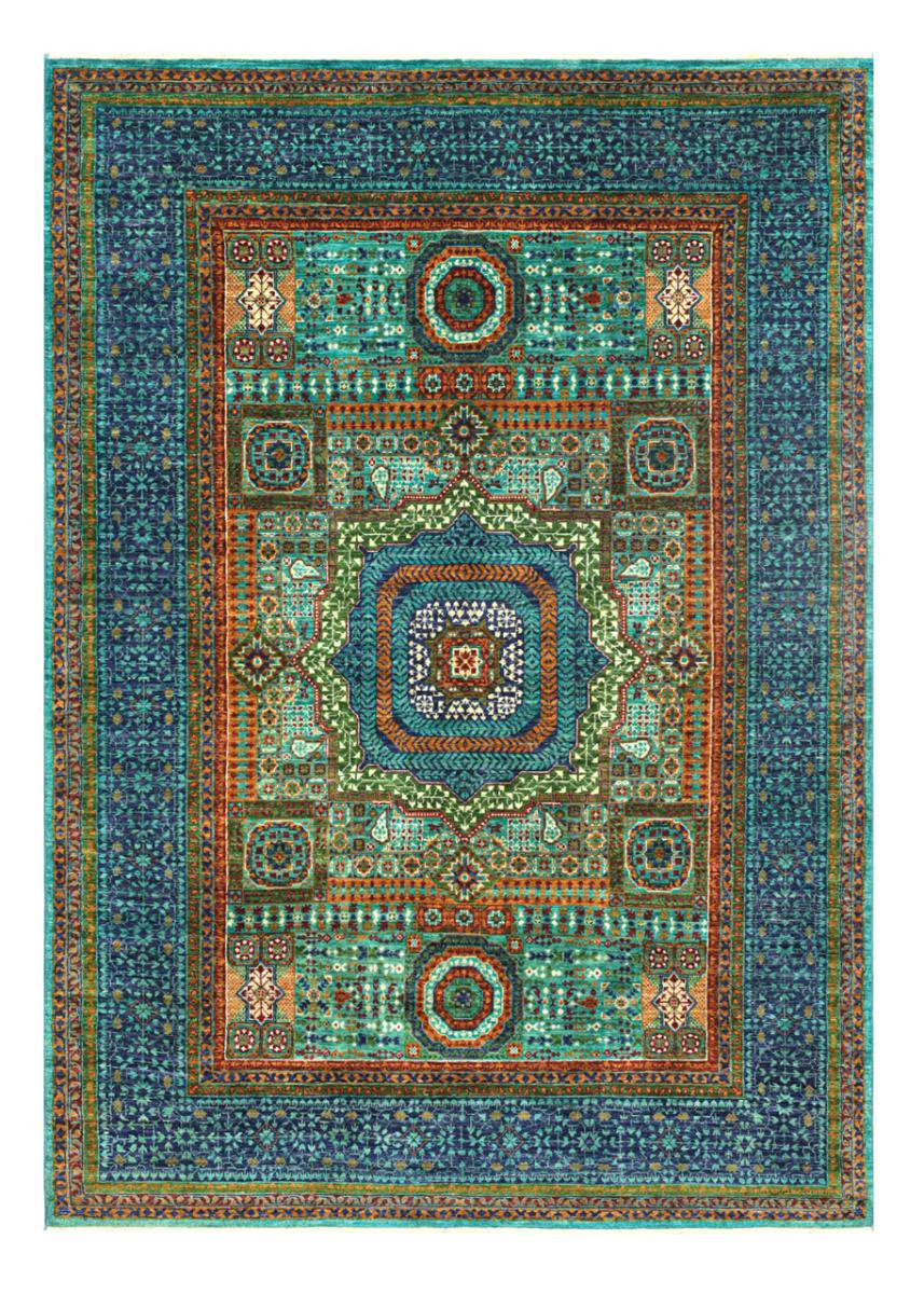 Afghan rug Mamluk 254x176 254x176, Persian Rug Knotted by hand