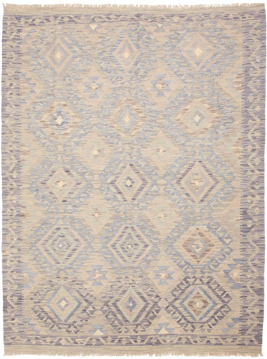 Afghaans tapijt Kilim Afghan 202x153 202x153, Perzisch tapijt Handgeweven