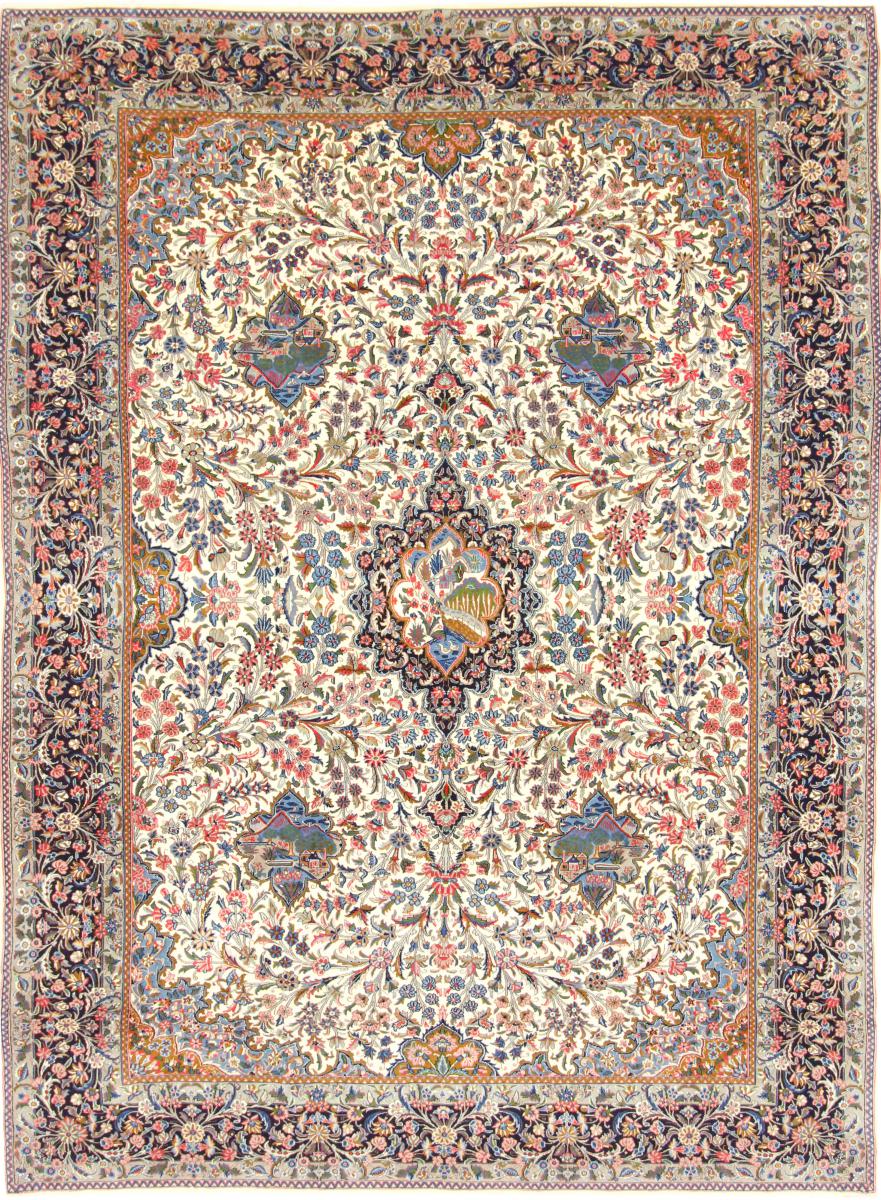Tapete persa Kerman Sherkat 304x220 304x220, Tapete persa Atado à mão