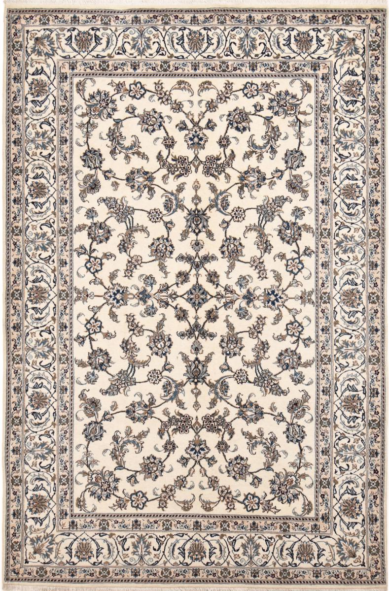Tappeto persiano Nain 9'10"x6'6" 9'10"x6'6", Tappeto persiano Annodato a mano