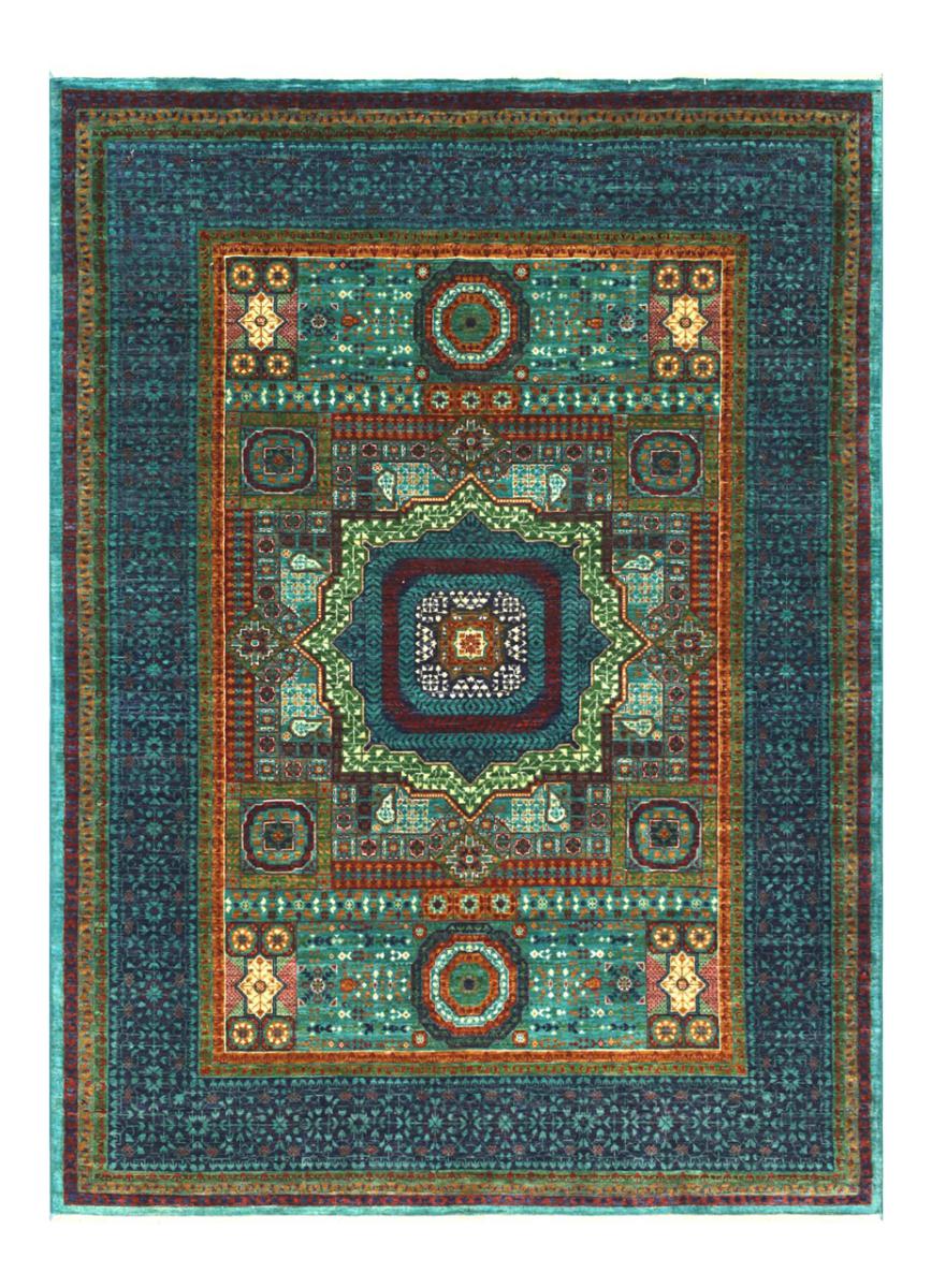 Afghan rug Mamluk 243x181 243x181, Persian Rug Knotted by hand