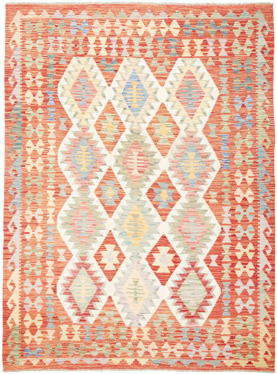 Tappeto Afgano Kilim  Afghan 240x178 240x178, Tappeto persiano Tessuto a mano
