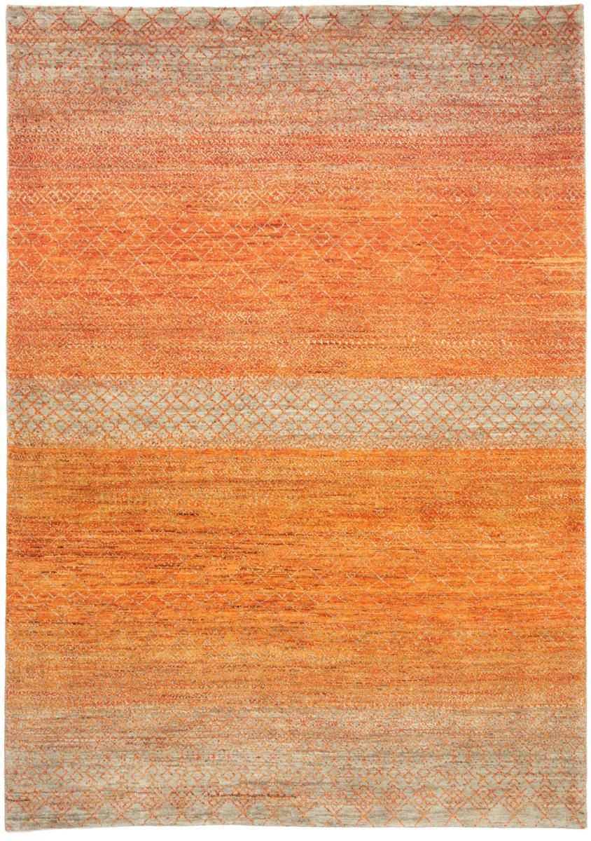 Pakistani rug Design Arijana 7'1"x4'11" 7'1"x4'11", Persian Rug Knotted by hand