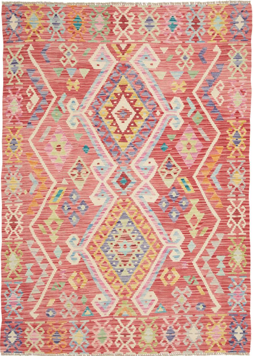 Afgański dywan Kilim Afghan 185x132 185x132, Dywan perski Ręcznie tkany