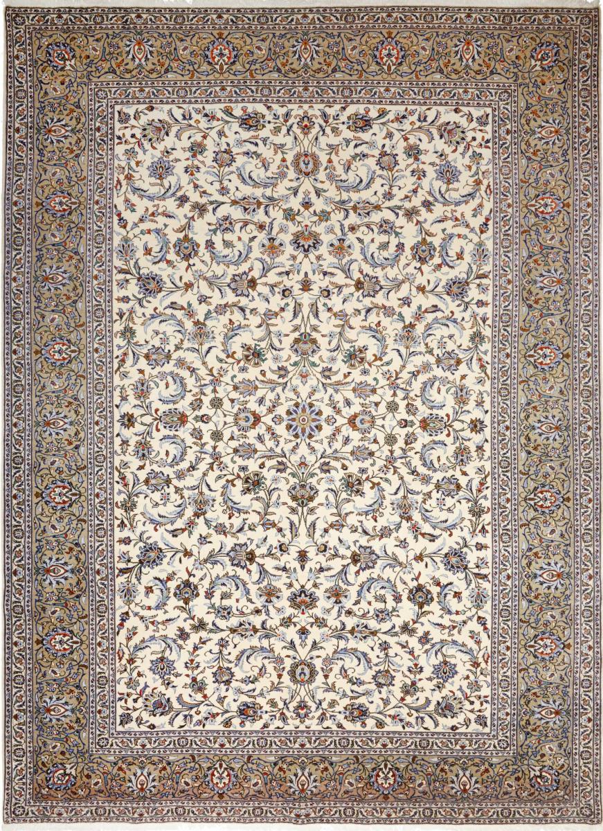 Perzsa szőnyeg Kashan 13'4"x9'10" 13'4"x9'10", Perzsa szőnyeg Kézzel csomózva