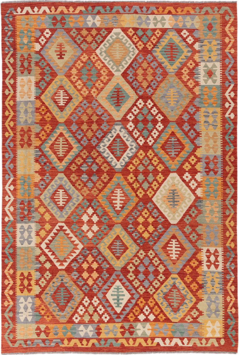 Afghansk matta Kilim Afghan 298x205 298x205, Persisk matta Handvävd