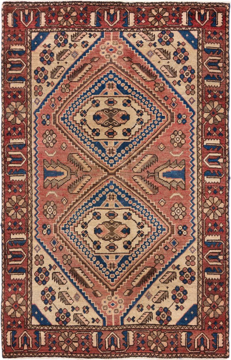 Persian Rug Bakhtiari Old Heneghun 200x125 200x125, Persian Rug Knotted by hand