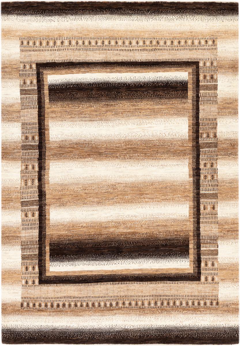 Tapis persan Persan Gabbeh Loribaft Essence 219x154 219x154, Tapis persan Noué à la main