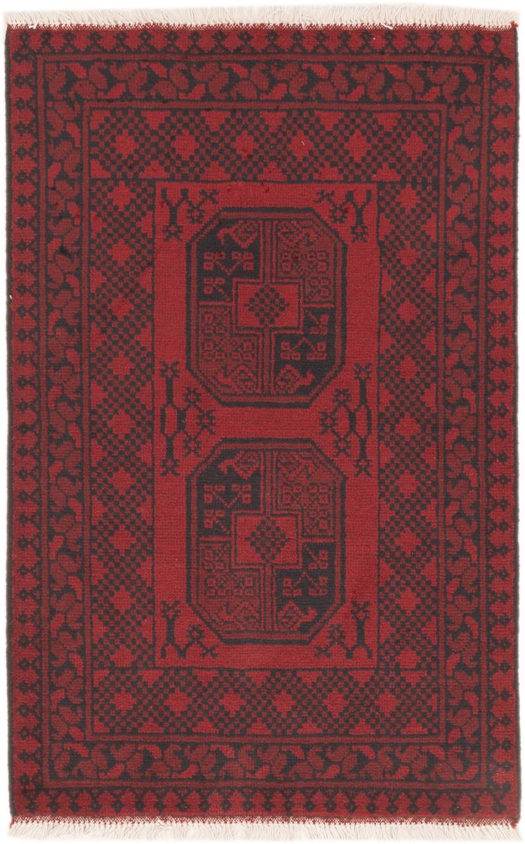 Afghaans tapijt Afghan Akhche 123x76 123x76, Perzisch tapijt Handgeknoopte