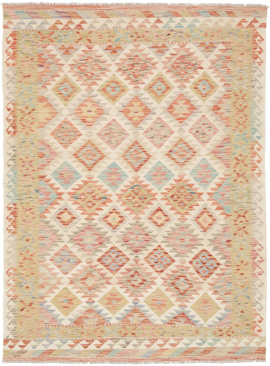 Afganistan-matto Kelim Afghan 204x150 204x150, Persialainen matto kudottu