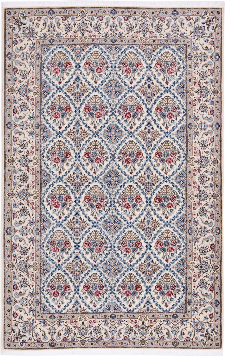 Περσικό χαλί Nain 6La 267x167 267x167, Περσικό χαλί Οι κόμποι έγιναν με το χέρι