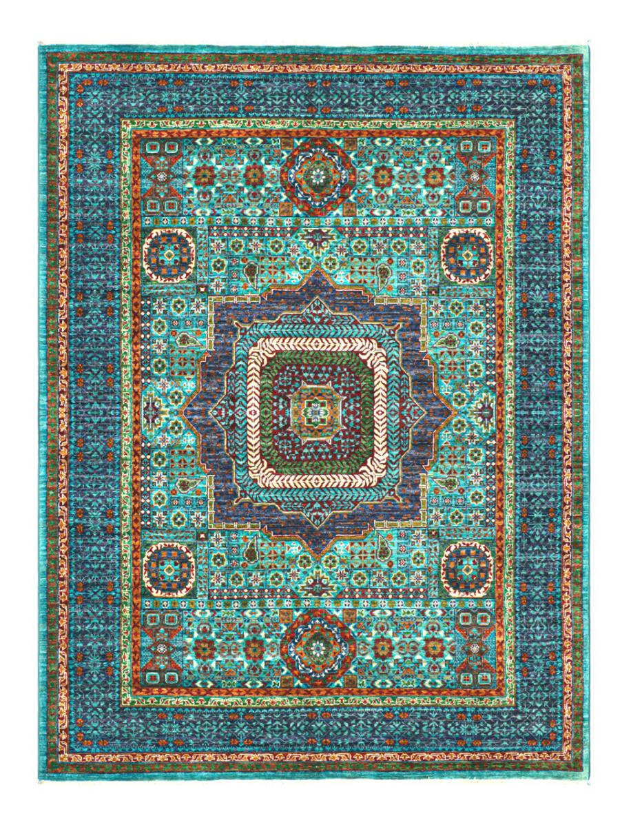Afghansk tæppe Mamluk 207x159 207x159, Persisk tæppe Knyttet i hånden