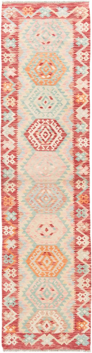 Tapete afegão Kilim Afegão 297x78 297x78, Tapete persa Tecido à mão