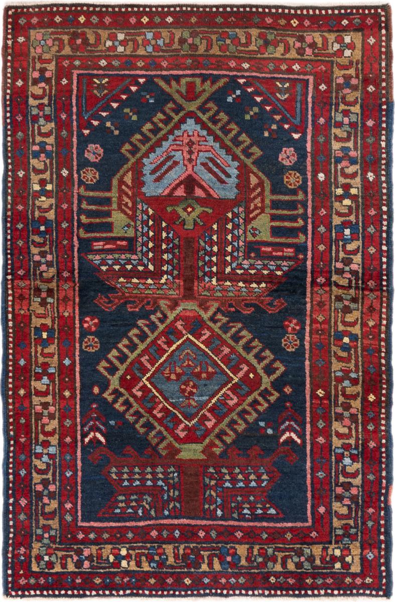 Persian rug Heriz Antique 139x94 139x94, Persian rug Hand-knotted