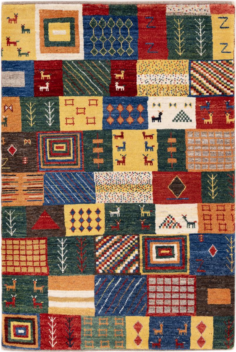 Perzisch tapijt Perzisch Gabbeh Loribaft Nowbaft 119x82 119x82, Perzisch tapijt Handgeknoopte