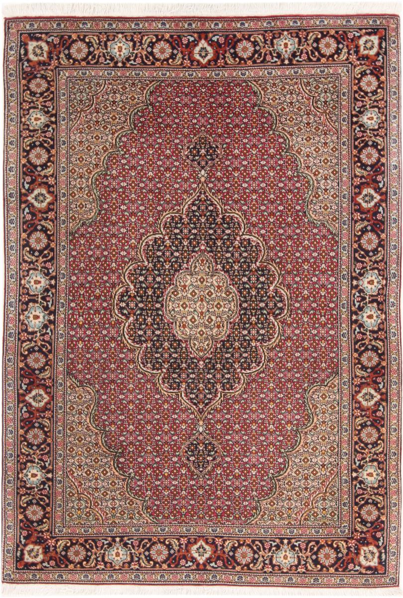 Tapete persa Tabriz 145x100 145x100, Tapete persa Atado à mão