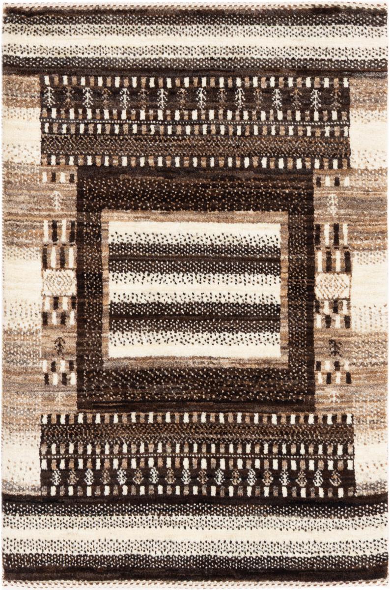 Tapis persan Perser Gabbeh Loribaft Essence 96x66 96x66, Tapis persan Noué à la main