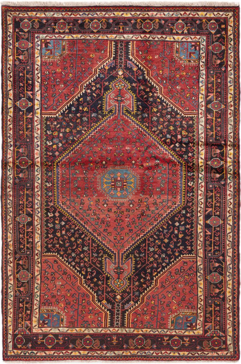 Persian Rug Tuyserkan 6'9"x4'7" 6'9"x4'7", Persian Rug Knotted by hand