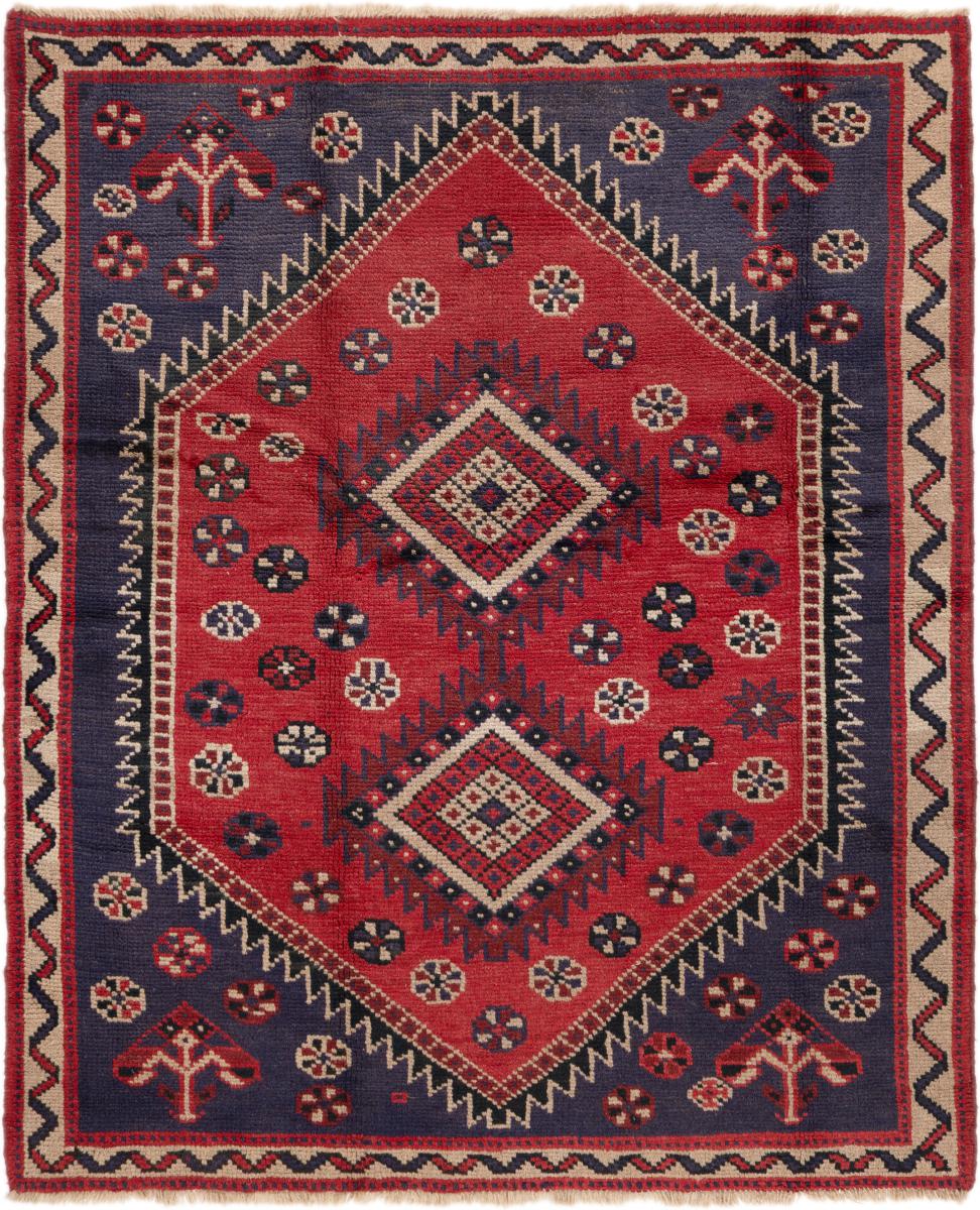 Persian Rug Shiraz 193x154 193x154, Persian Rug Knotted by hand