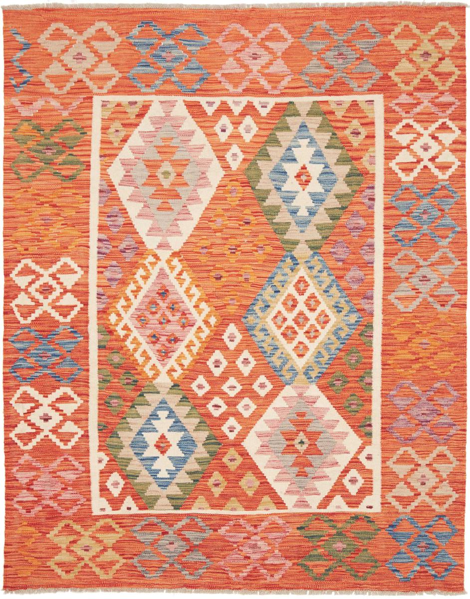 Αφγανικό χαλί Κιλίμ Afghan 196x155 196x155, Περσικό χαλί Χειροποίητη ύφανση