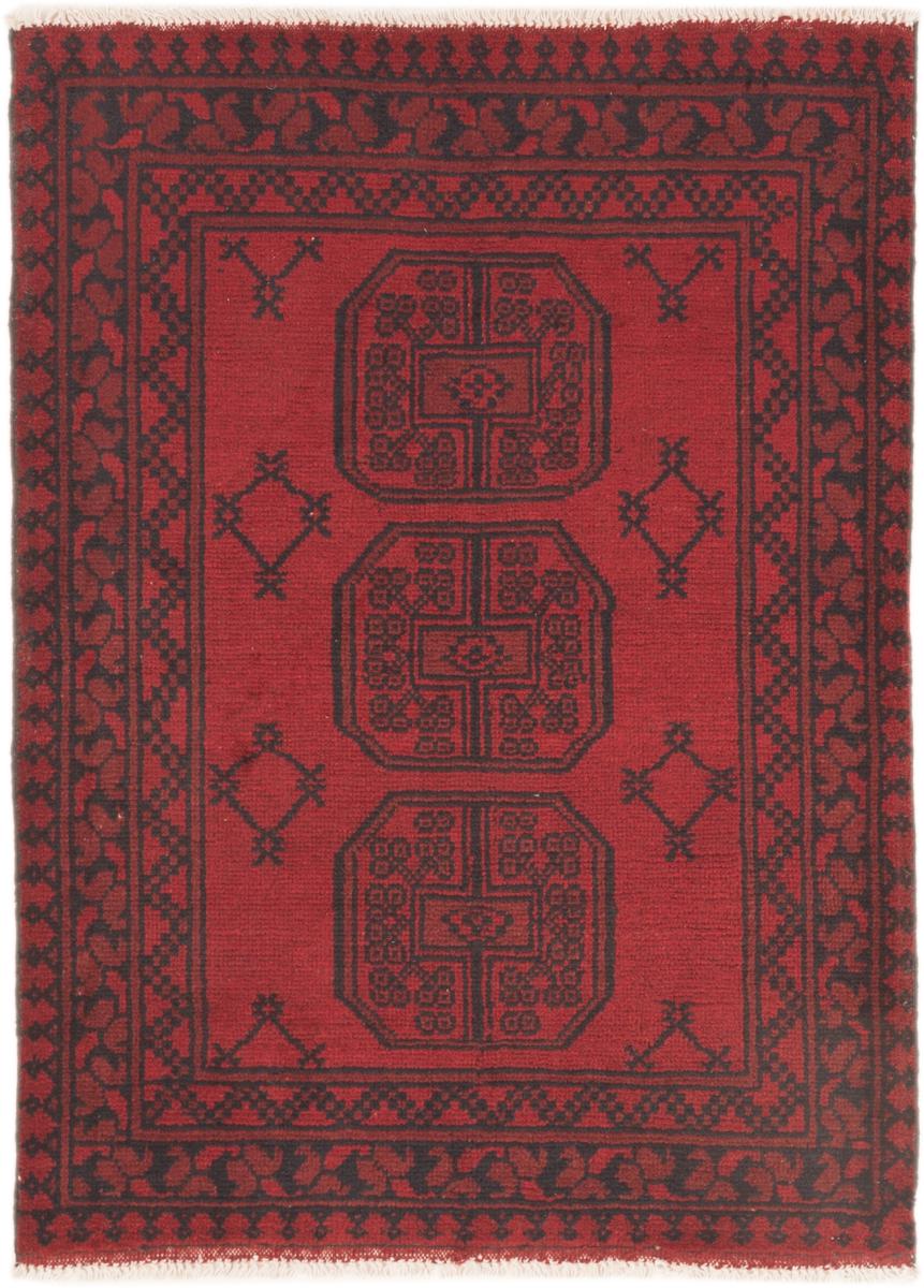 Tappeto Afgano Afghan Akhche 3'9"x2'9" 3'9"x2'9", Tappeto persiano Annodato a mano