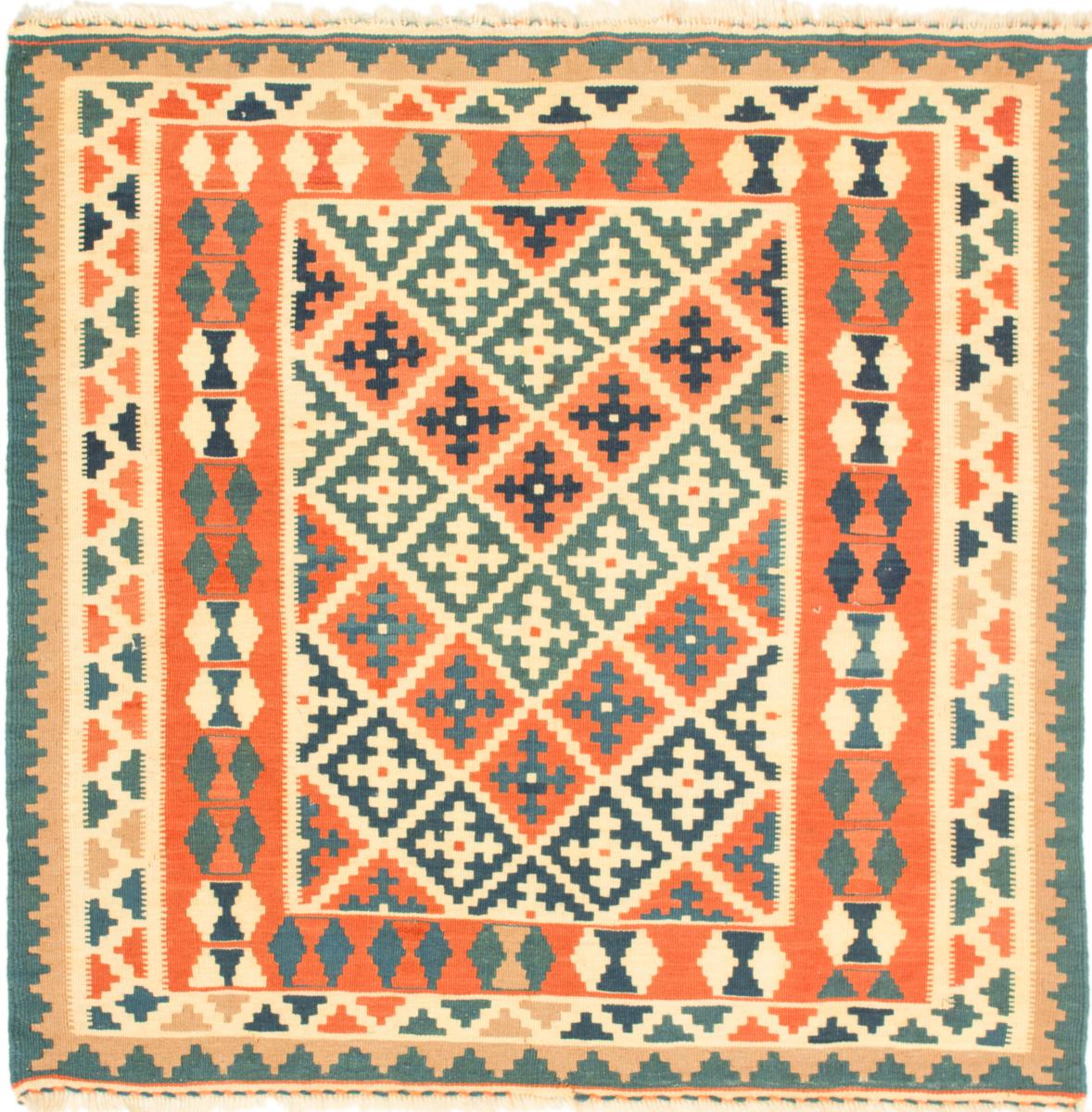 Perzsa szőnyeg Kilim Fars 106x102 106x102, Perzsa szőnyeg szőttesek