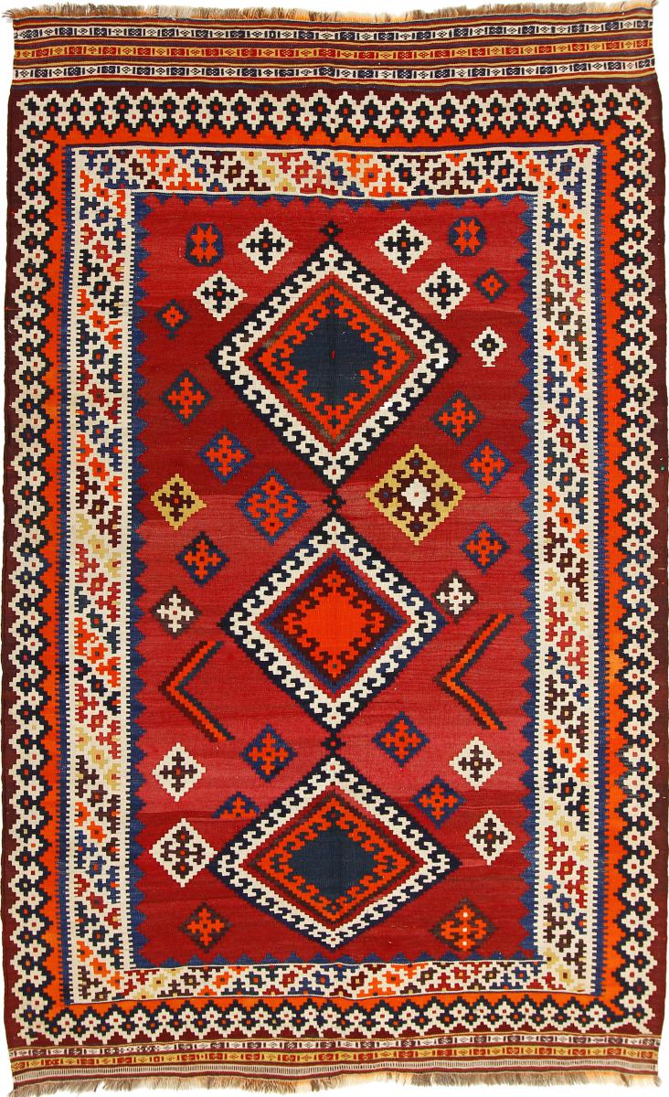 Perzsa szőnyeg Kilim Fars Ghashghai 7'11"x4'11" 7'11"x4'11", Perzsa szőnyeg szőttesek