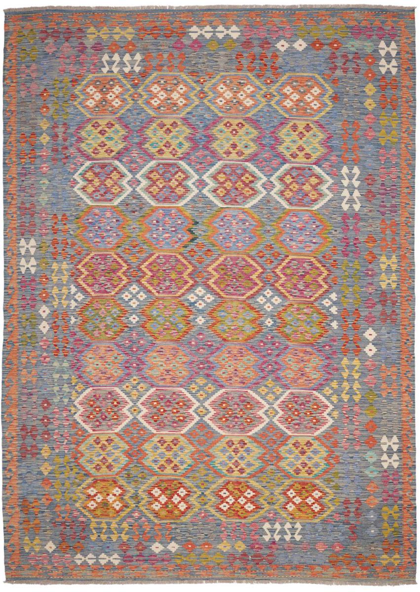 Alfombra afgana Kelim Afghan 350x246 350x246, Alfombra persa Tejido a mano