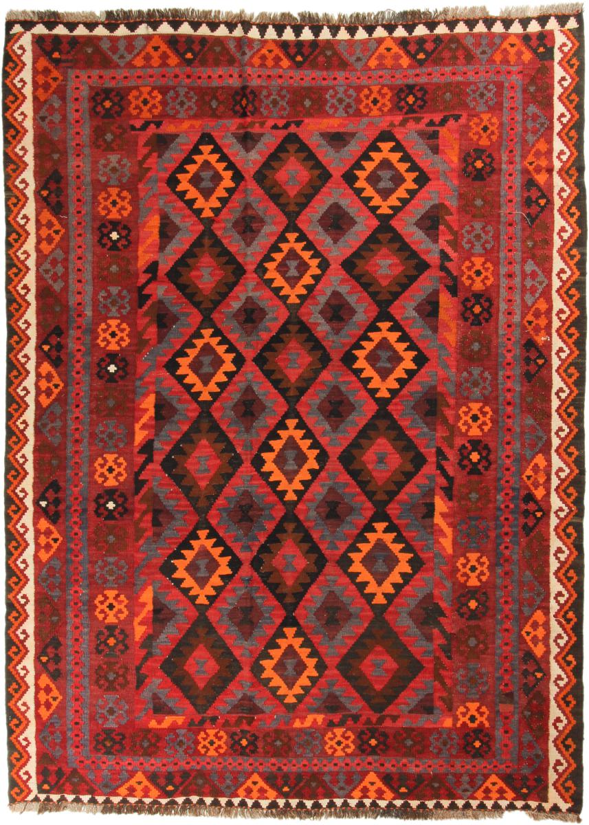 Tapete afegão Kilim Afegão Antigo 269x198 269x198, Tapete persa Tecido à mão