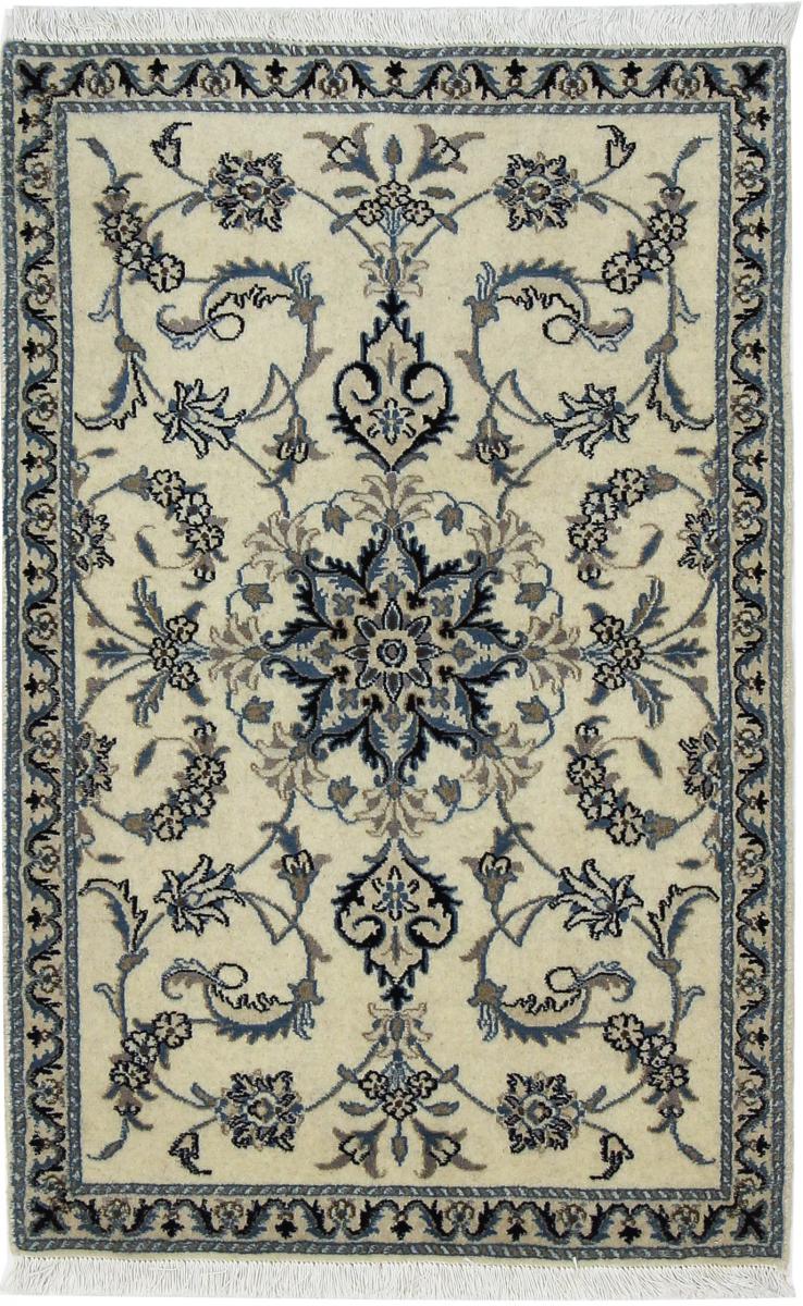 Tapis persan Naïn 138x89 138x89, Tapis persan Noué à la main
