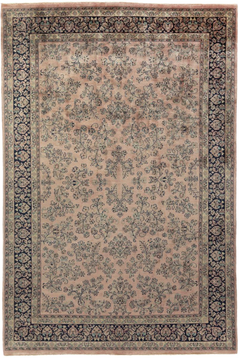 Tapis indien Indo Sarough 295x195 295x195, Tapis persan Noué à la main