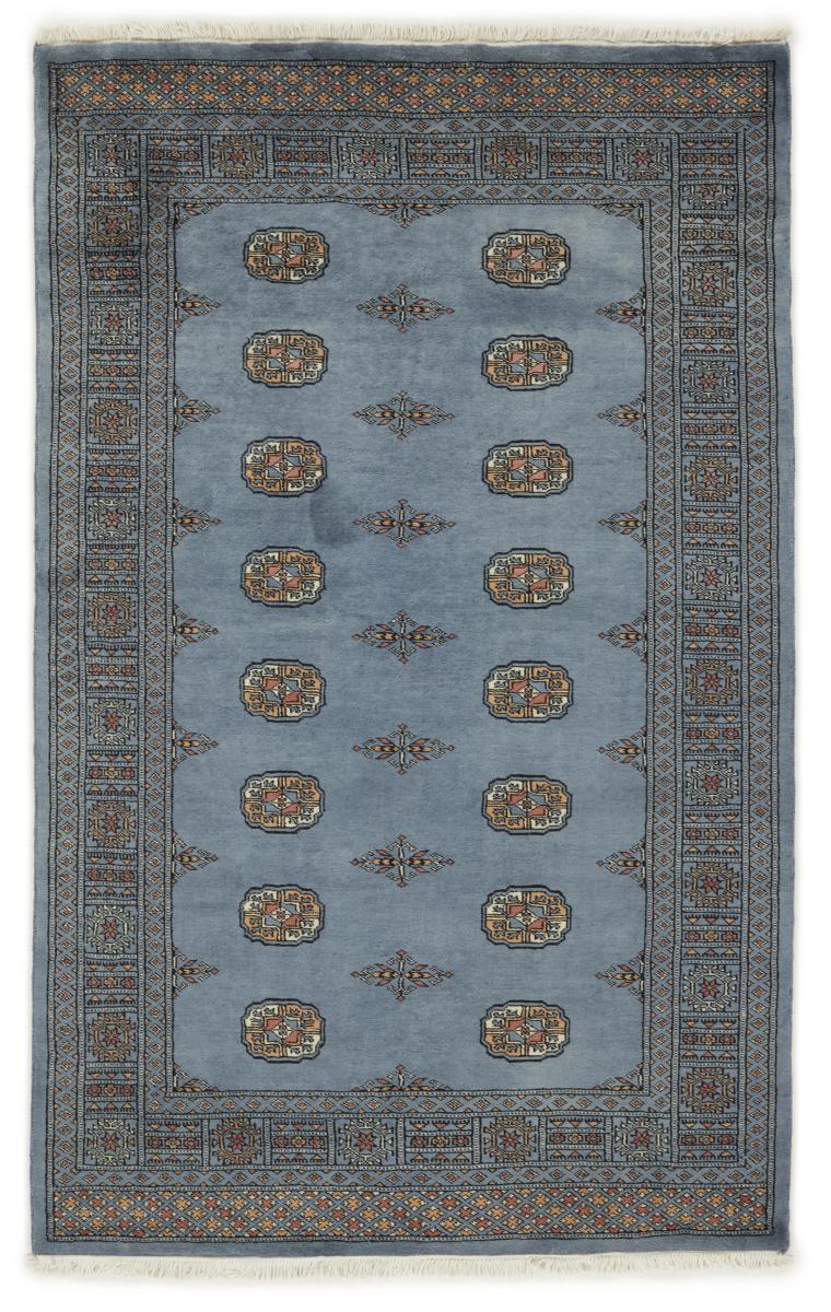 Pakistansk tæppe Pakistan Buchara 3ply 211x135 211x135, Persisk tæppe Knyttet i hånden