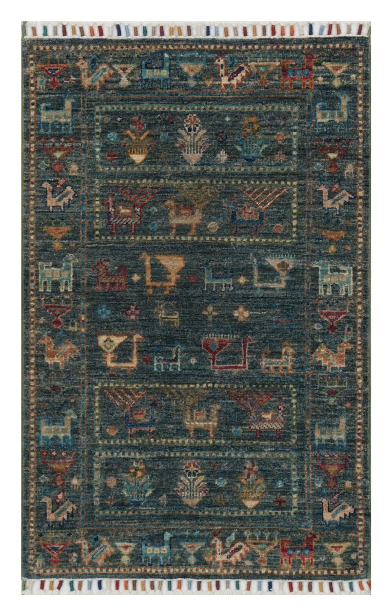 Tapis pakistanais Arijana Shaal 98x62 98x62, Tapis persan Noué à la main