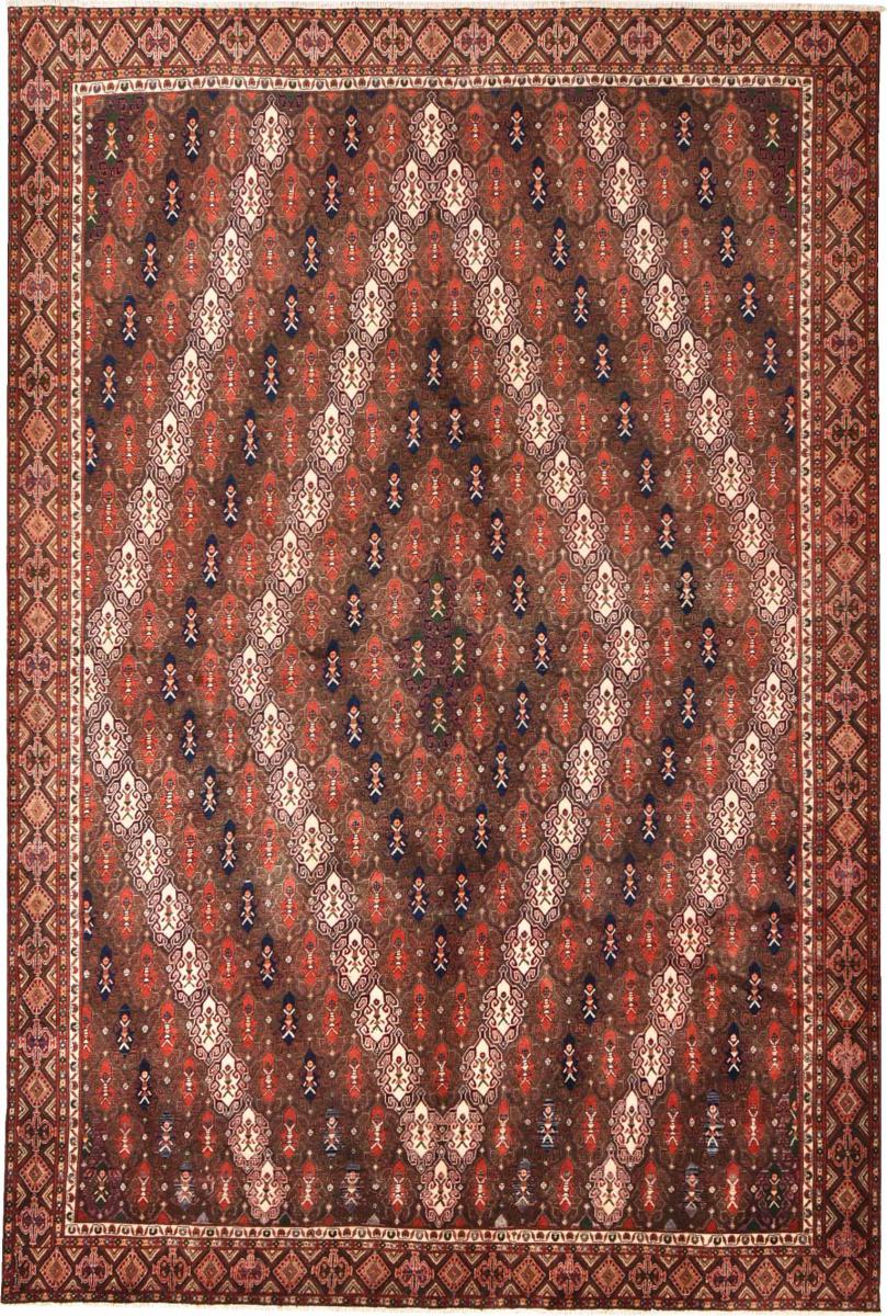 Persisk matta Sirjan 341x229 341x229, Persisk matta Knuten för hand