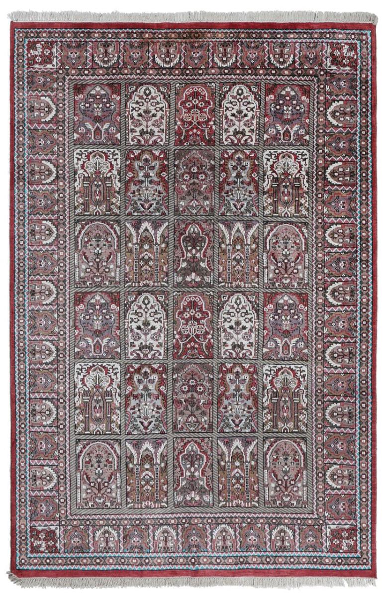 Indischer Teppich Agra Viskose 316x216 316x216, Perserteppich Handgeknüpft