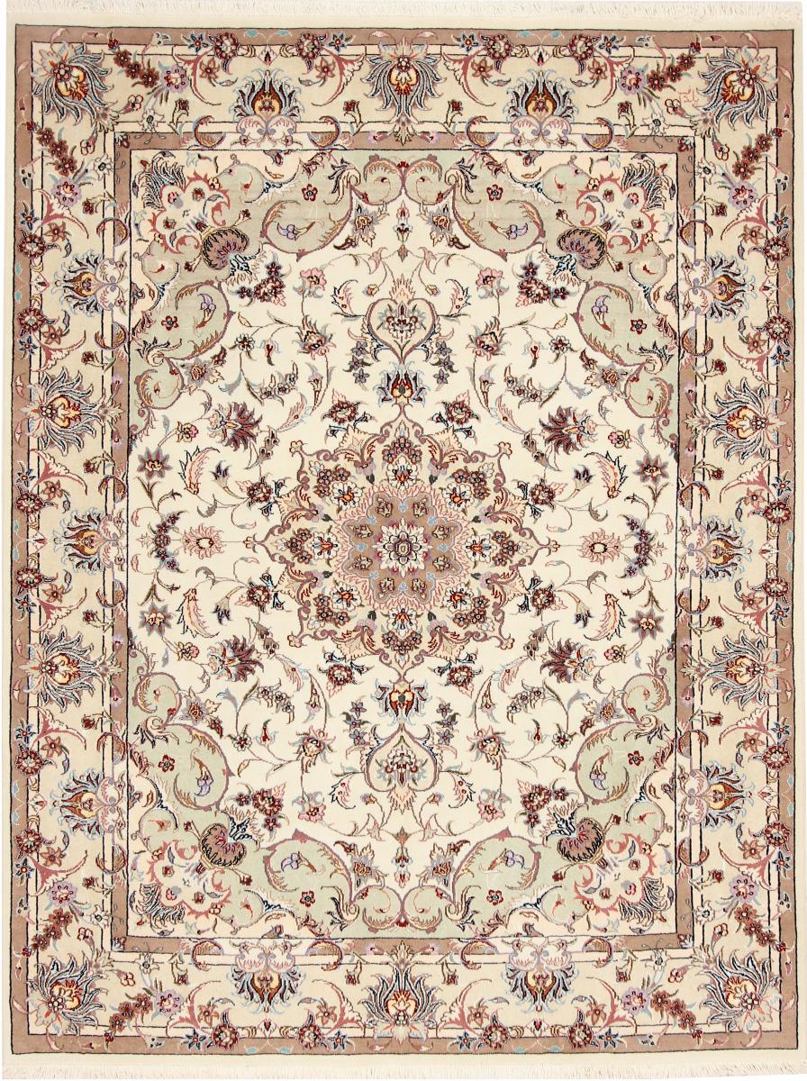 Tapete persa Tabriz Designer 6'4"x4'11" 6'4"x4'11", Tapete persa Atado à mão