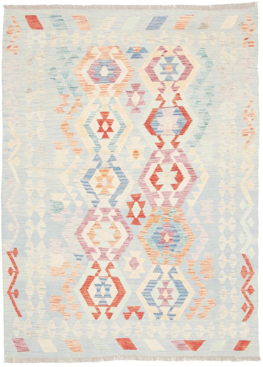 Tapete afegão Kilim Afegão 173x126 173x126, Tapete persa Tecido à mão