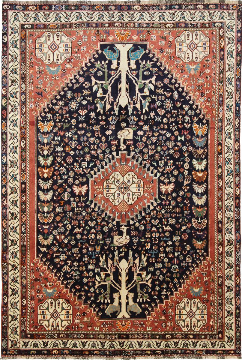 Tapete persa Ghashghai 296x205 296x205, Tapete persa Atado à mão