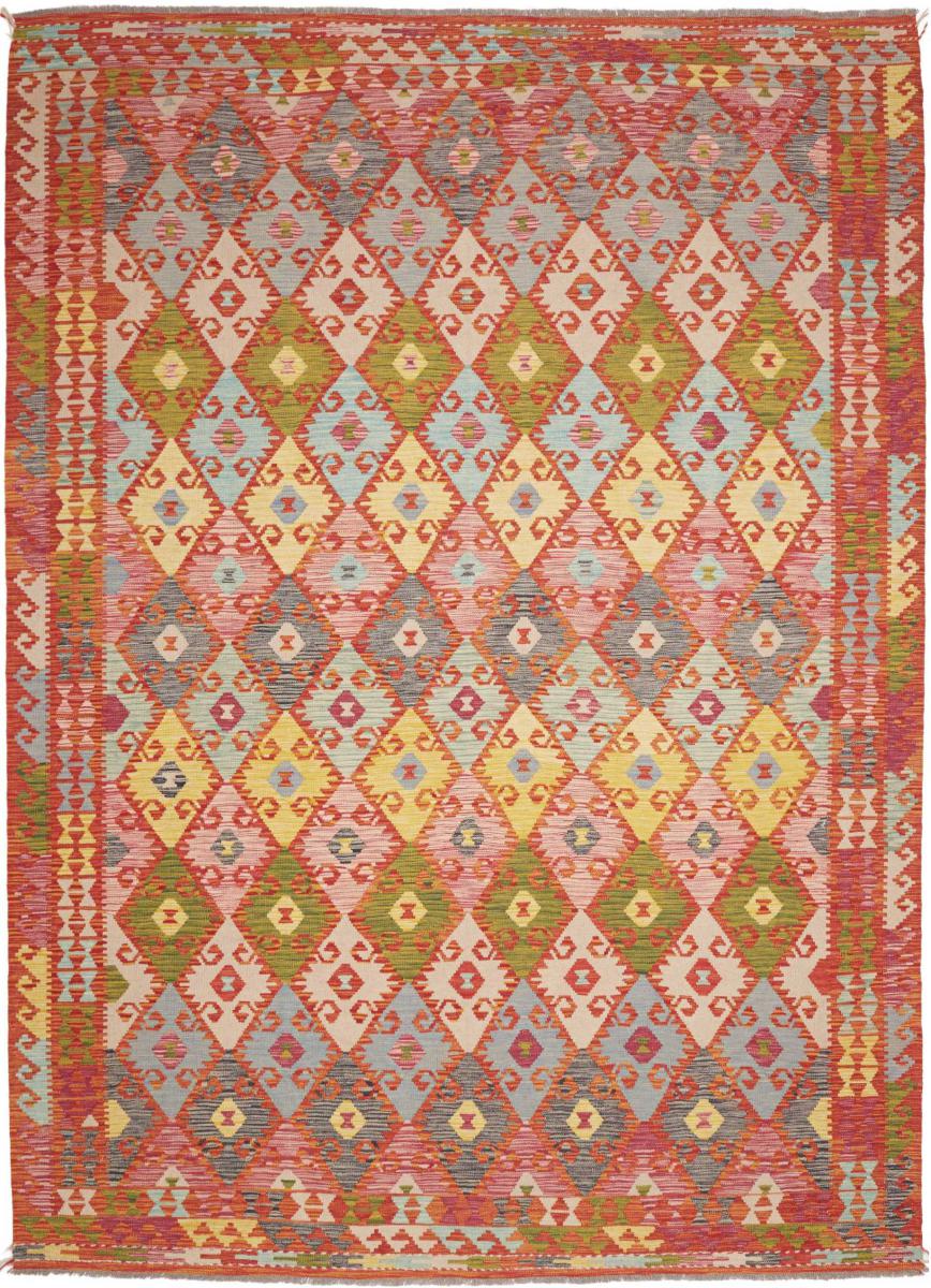 Afghansk teppe Kelim Afghan 344x249 344x249, Persisk teppe Håndvevd