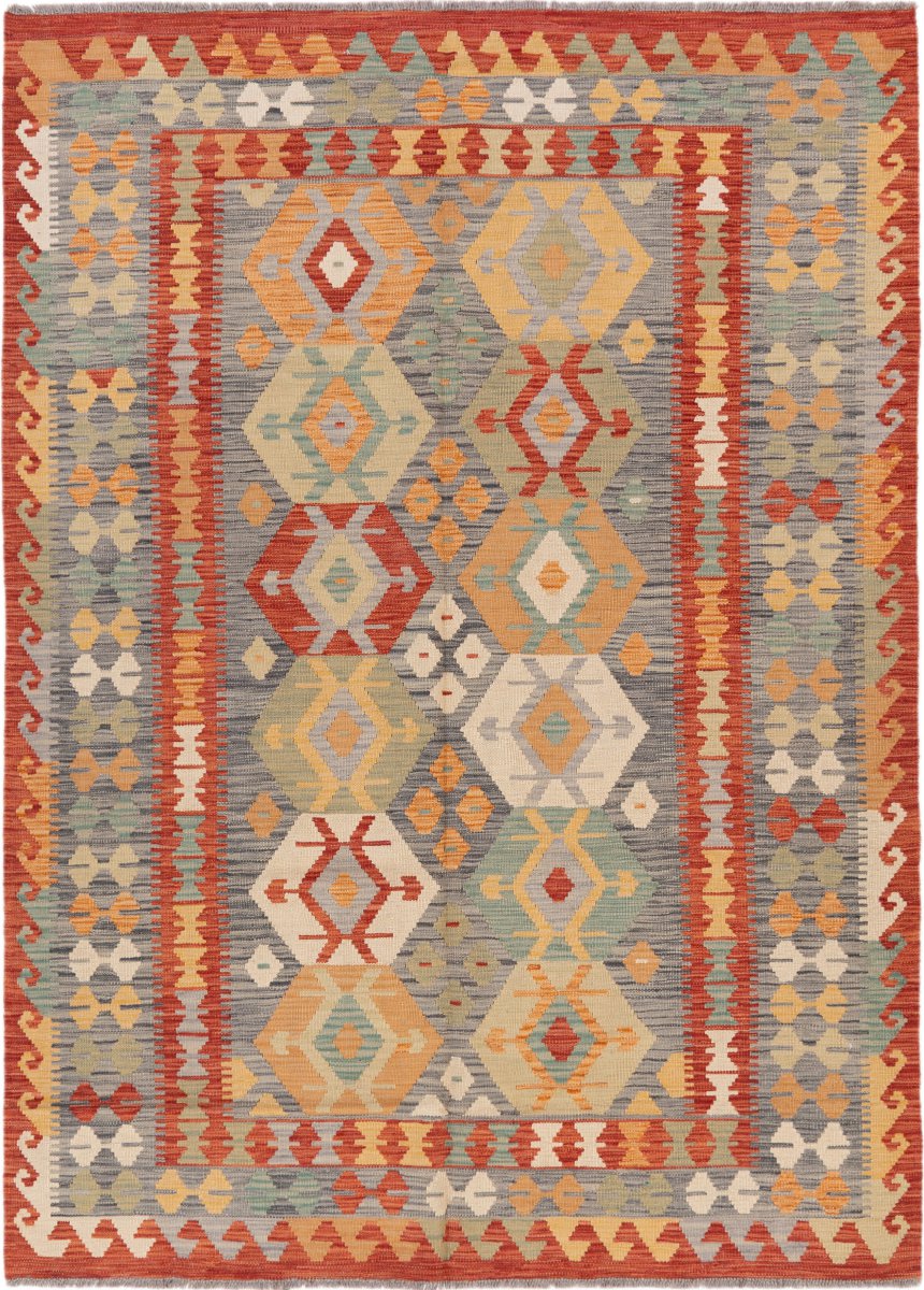Αφγανικό χαλί Κιλίμ Afghan 244x171 244x171, Περσικό χαλί Χειροποίητο υφαντό