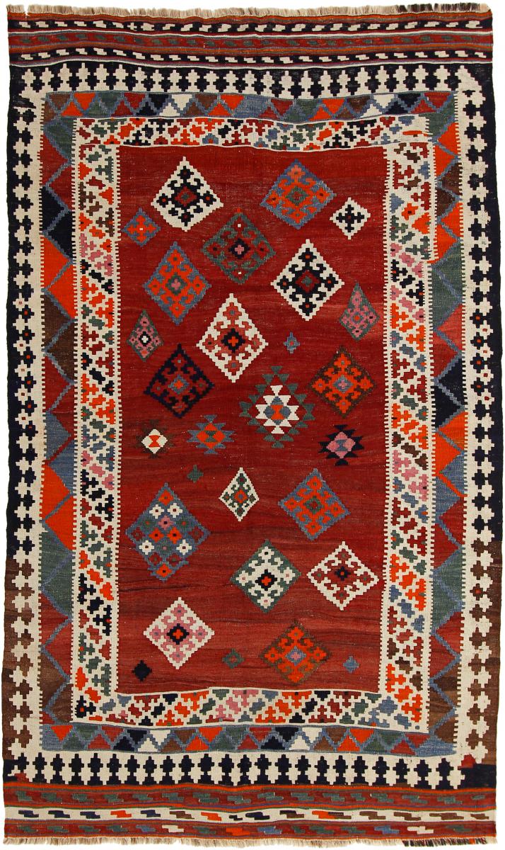 Tapete persa Kilim Fars Ghashghai 219x133 219x133, Tapete persa Tecido à mão