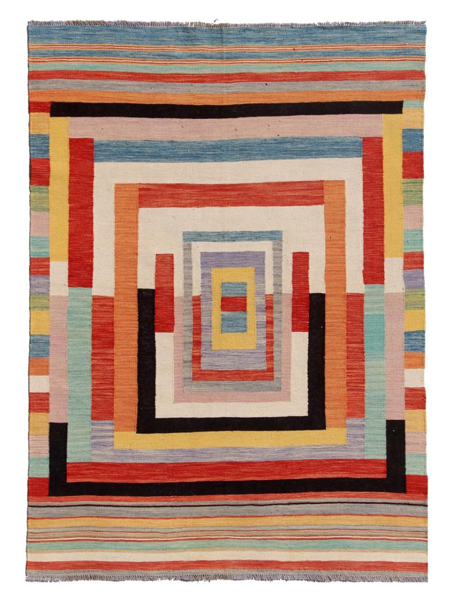 Afghanska mattan Kilim Afghan Edition 203x152 203x152, Persisk matta handvävd 