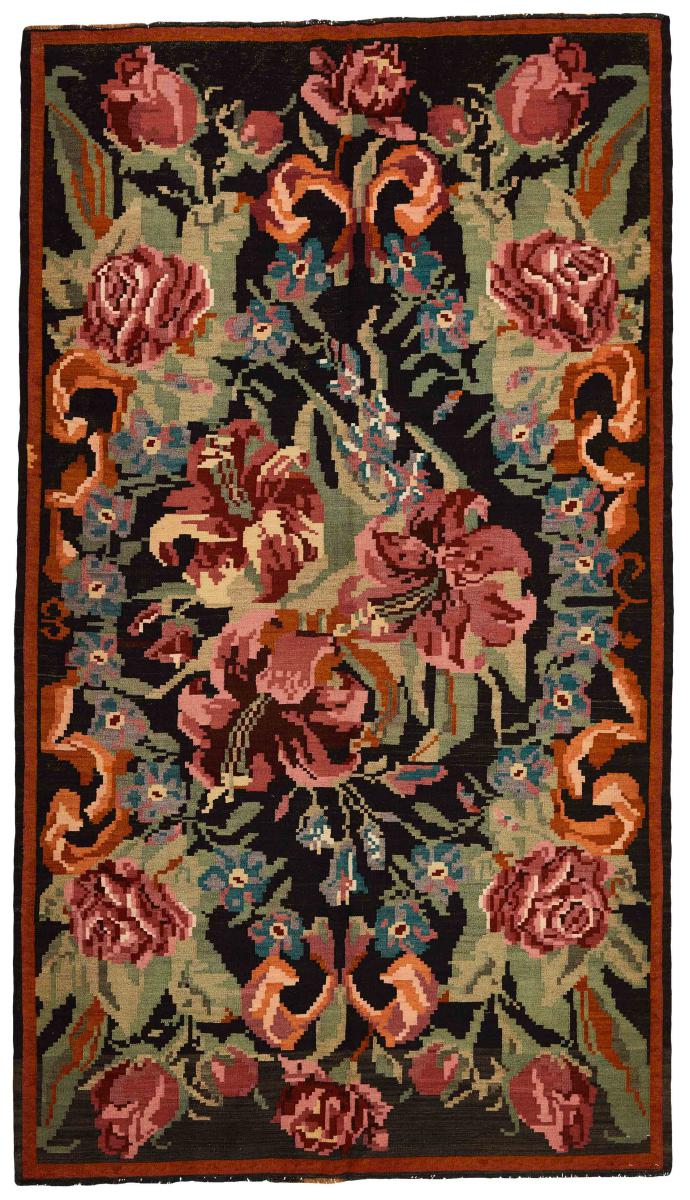  Kilim Rosen Antique 343x196 343x196, Tapis persan Tissé à la main