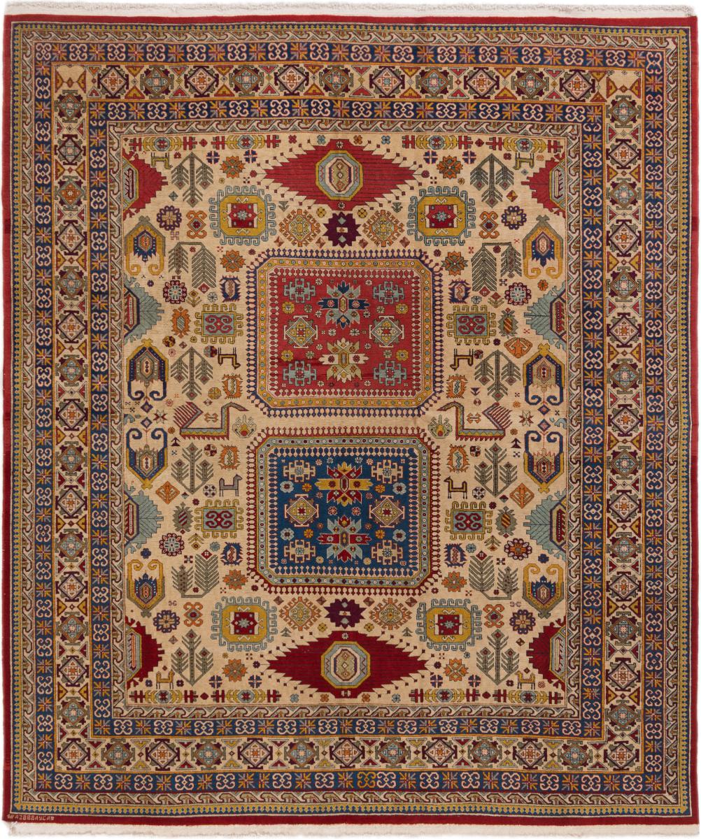 Tapis persan Shahsavan 233x200 233x200, Tapis persan Noué à la main