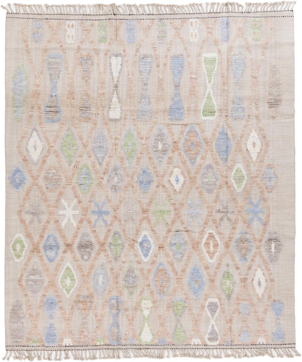Afghanska mattan Kilim Afghan Berber Design 287x246 287x246, Persisk matta handvävd 