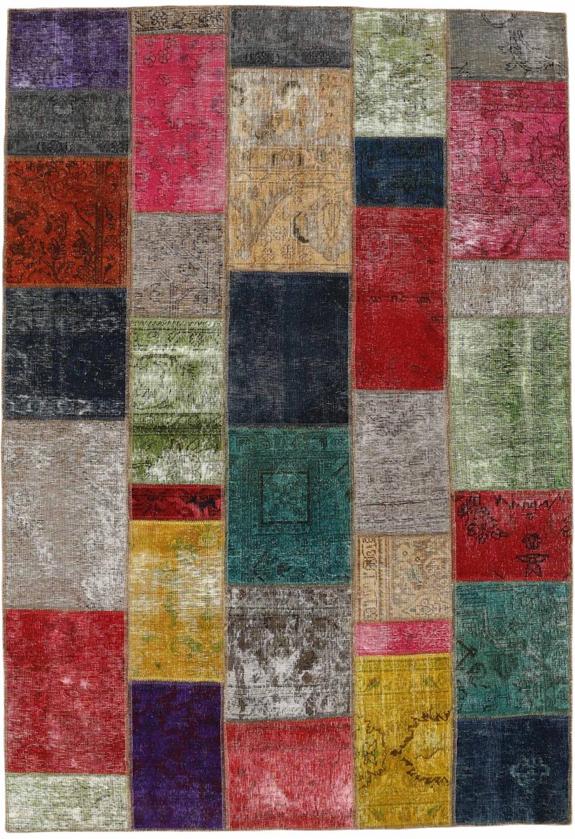 Perzsa szőnyeg Patchwork 246x167 246x167, Perzsa szőnyeg Kézzel csomózva