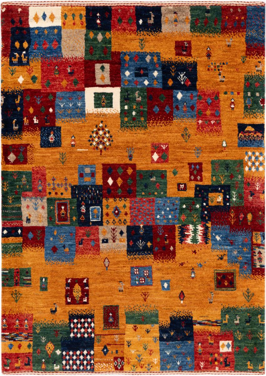 Persian rug Persian Gabbeh Loribaft Atelier 114x80 114x80, Persian rug Hand-knotted