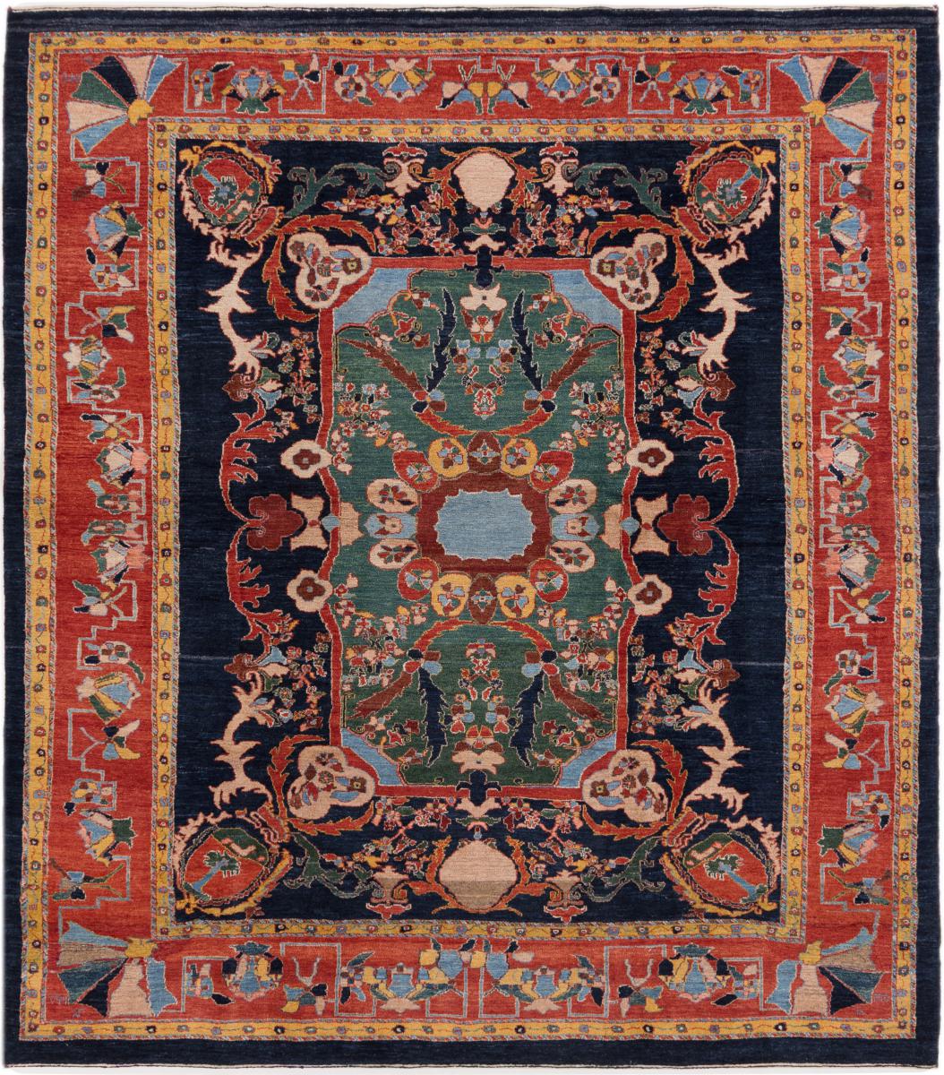 Alfombra persa Persia Gabbeh Loribaft Z 225x199 225x199, Alfombra persa Anudado a mano